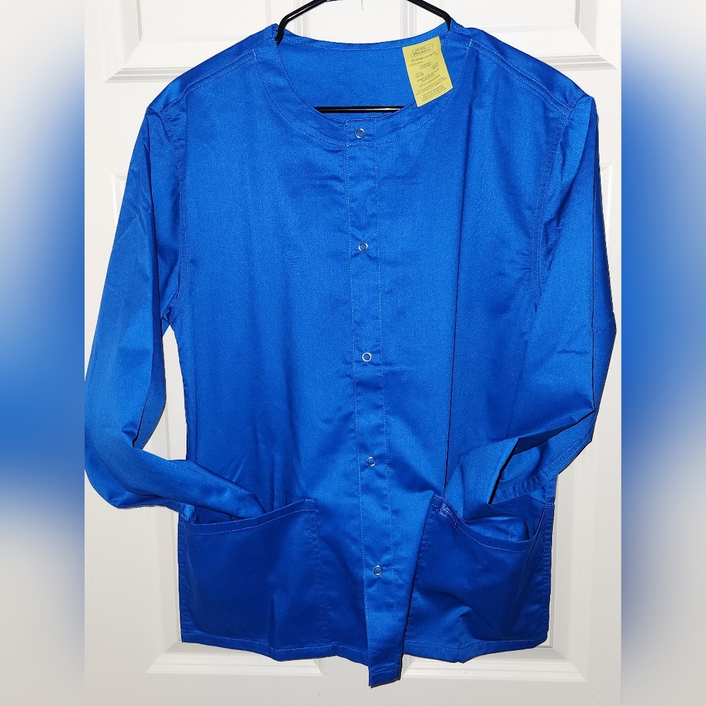Dickies Royal Blue Scrub Jacket (UNISEX)